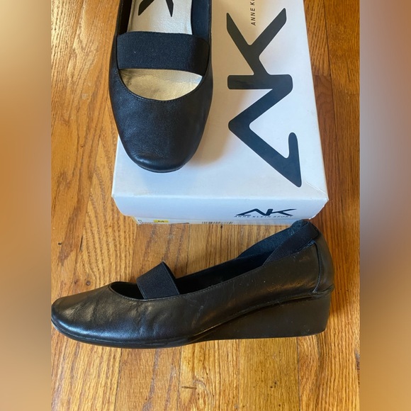 Wedge block style ballet soft leather Mary jane - Picture 2 of 5